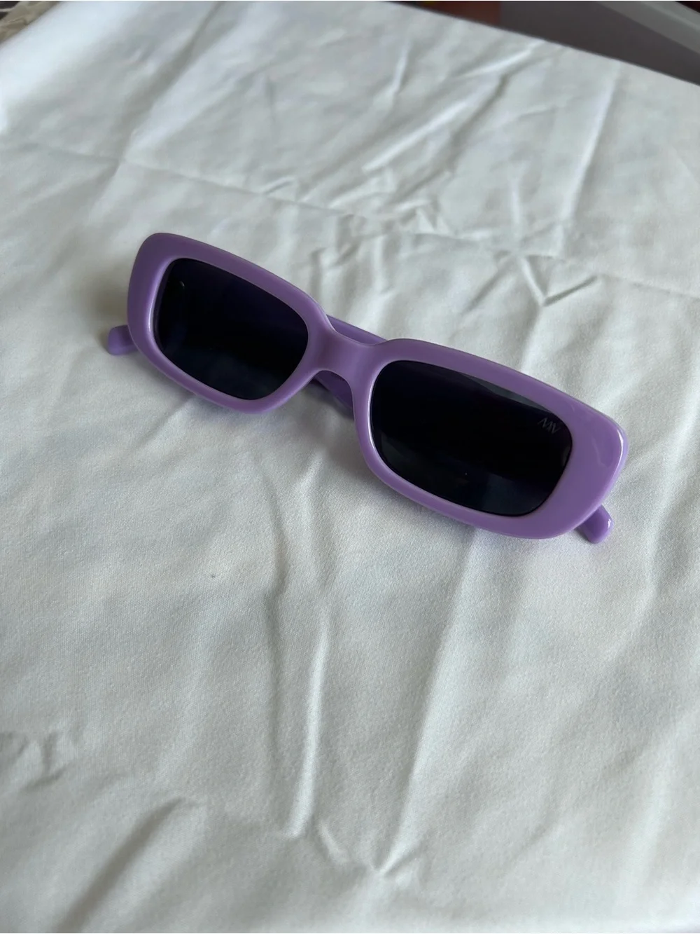 Matt & Nat Kiin-2 Rectangular Sunglasses in Lilac